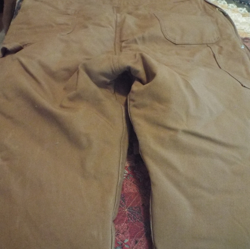 Carhartt Men's Brown Performance Coverall - Picture 8 of 8